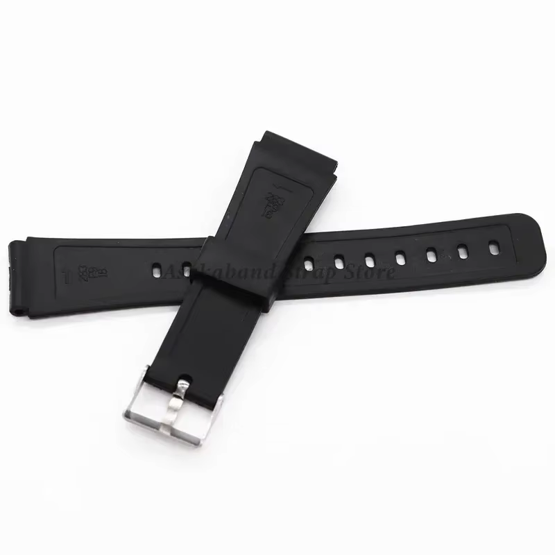 Bracelet en caoutchouc de Silicone pour Casio W800H A158/168 AE1200/1300 F91W F84
