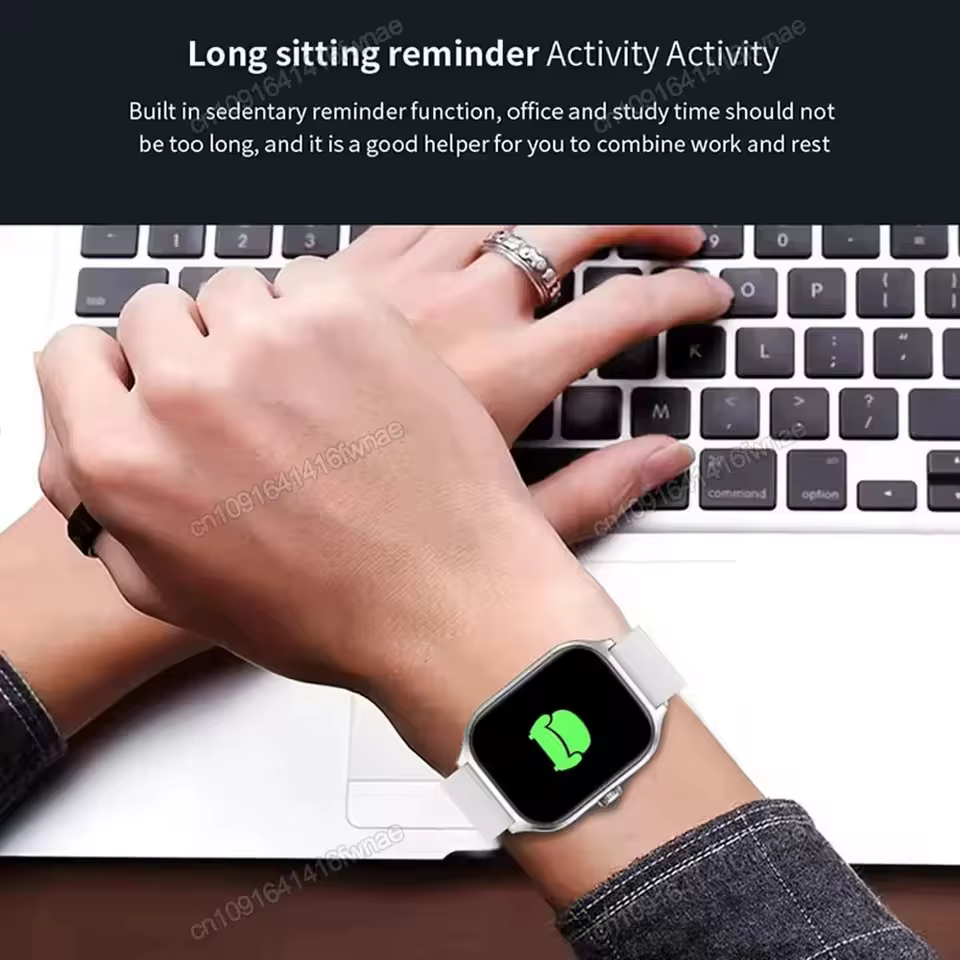 2026 nouvelle montre intelligente pour Android IOS 2.01 pouces écran couleur Bluetooth appel surveillance de l'oxygène