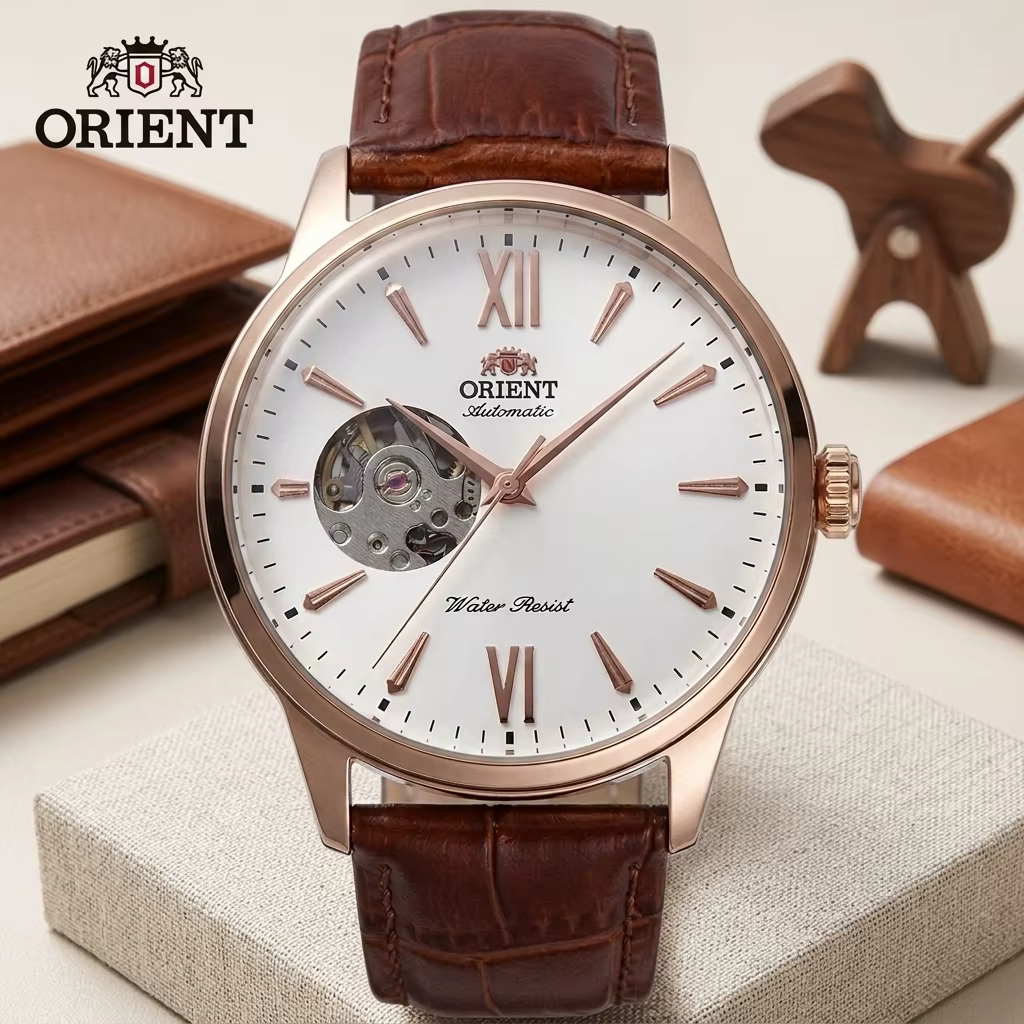 Montre automatique Orient Open Heart pour homme