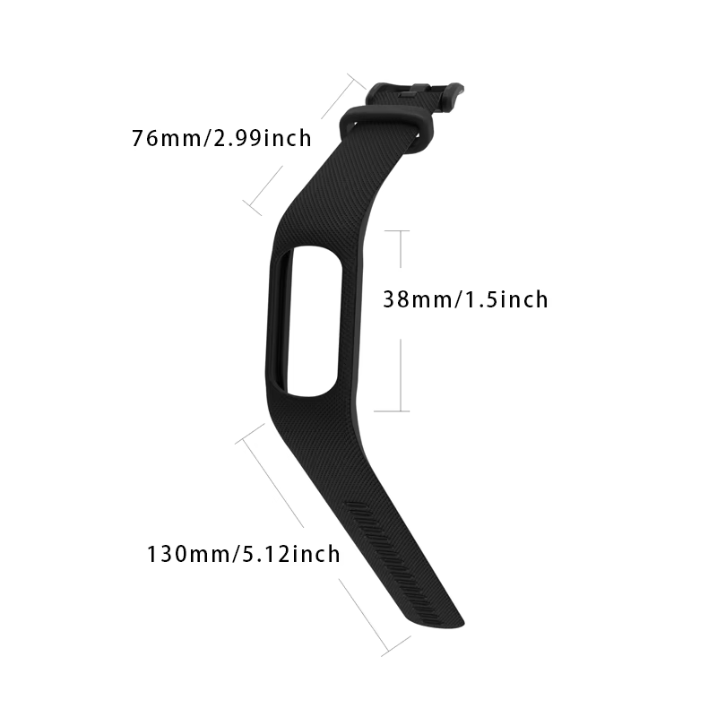 Bracelets de sport en silicone pour Garmin Smart 5