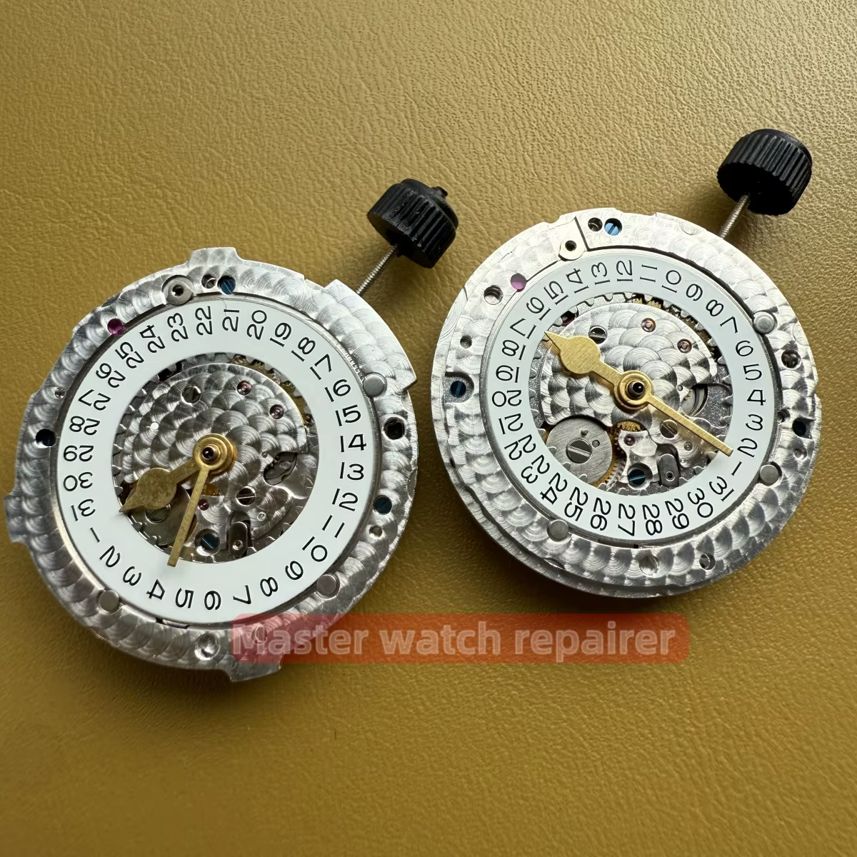 70 + heures de puissance shanghai 3285 GMT maître mouvement mécanique automatique balancier bleu hommes montre 4 aiguilles VR3285 pour 126710