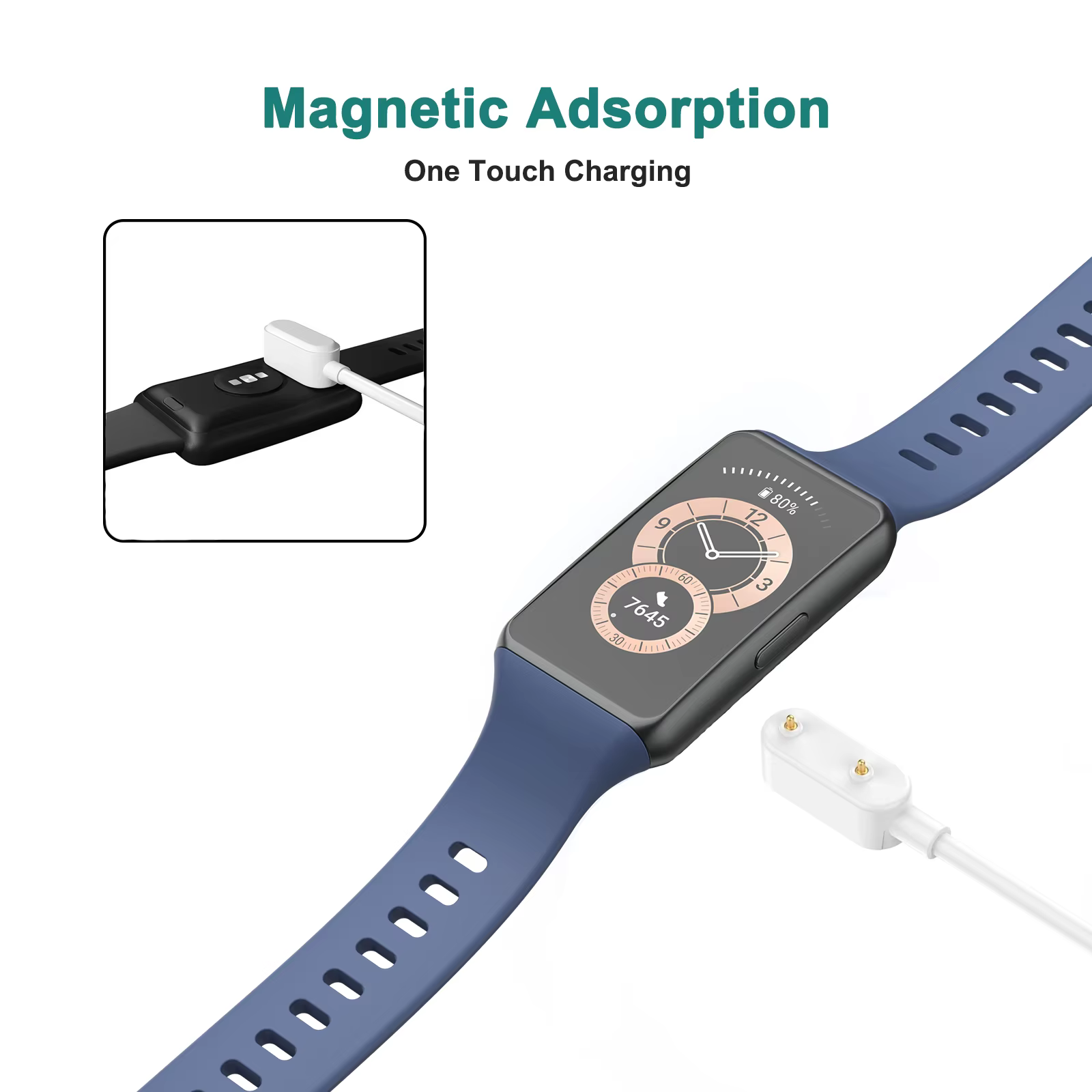 Station de câble de chargeur sans fil pour Huawei Band 8 7 6 Pro Watch Fit 2 Mini