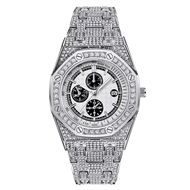 Montre à quartz de marque originale pour hommes
