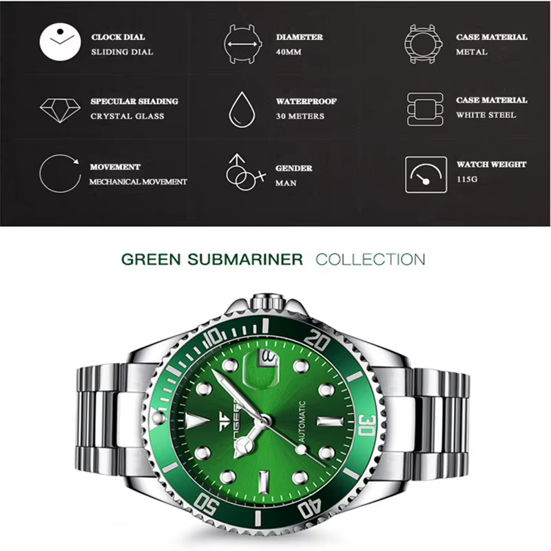 Montre homme de luxe FNGEEN 9001