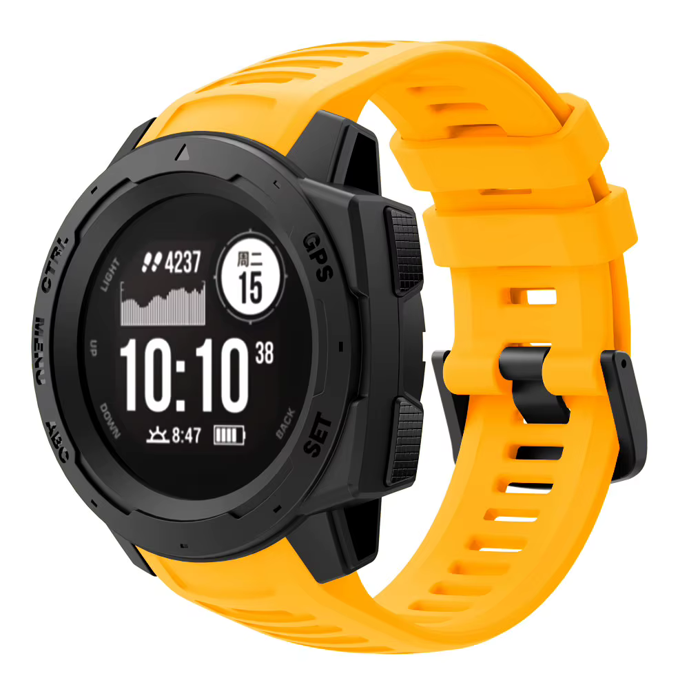 Bracelet pour Garmin Instinct haute qualité Silicone Sport