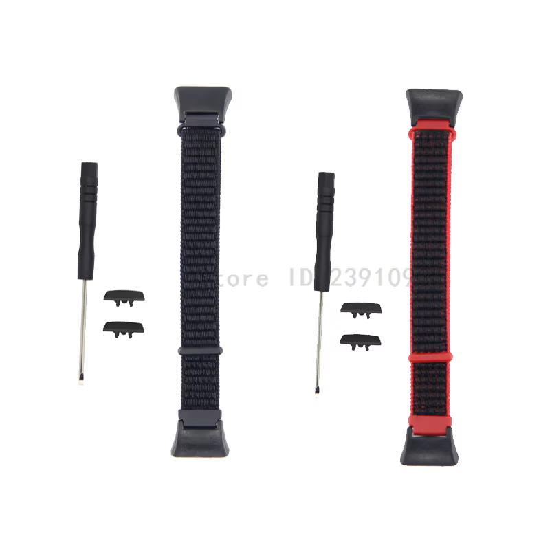 Bracelet en nylon tressé pour Huawei Band 7 6