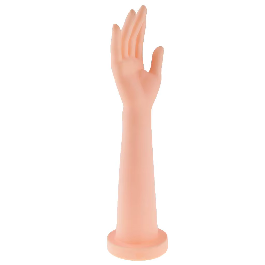 Mannequin femme main doigt gant anneau Bracelet