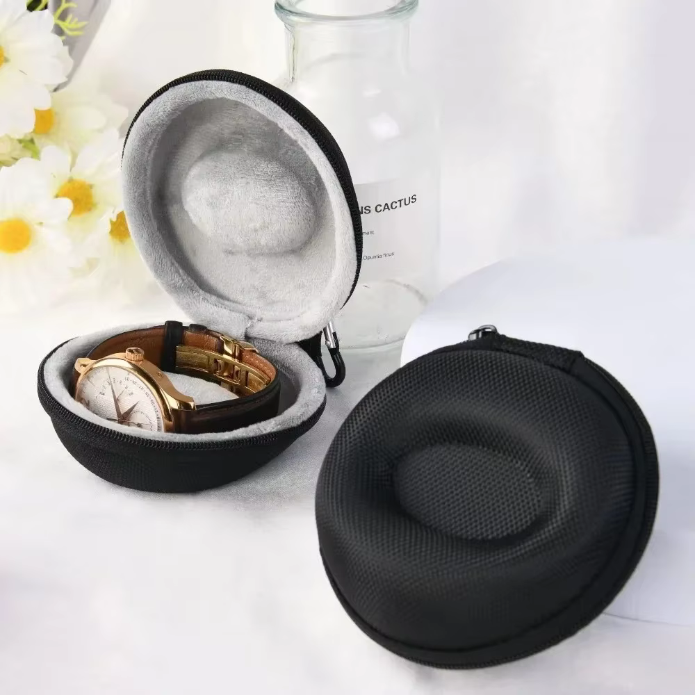 Étui de voyage boîte de rangement Portable pour montre unique résistant aux chocs et aux