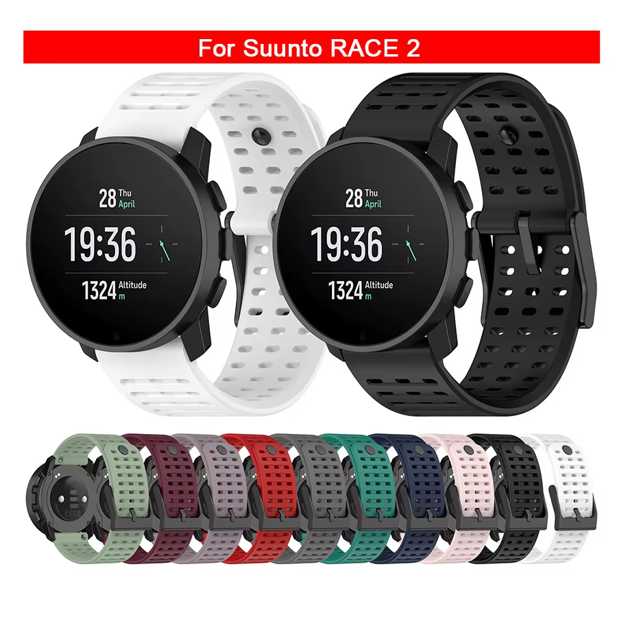 Bracelet en Silicone pour Suunto RACE 2