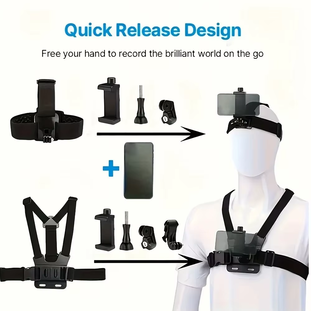 Kit d'accessoires pour caméra d'action
