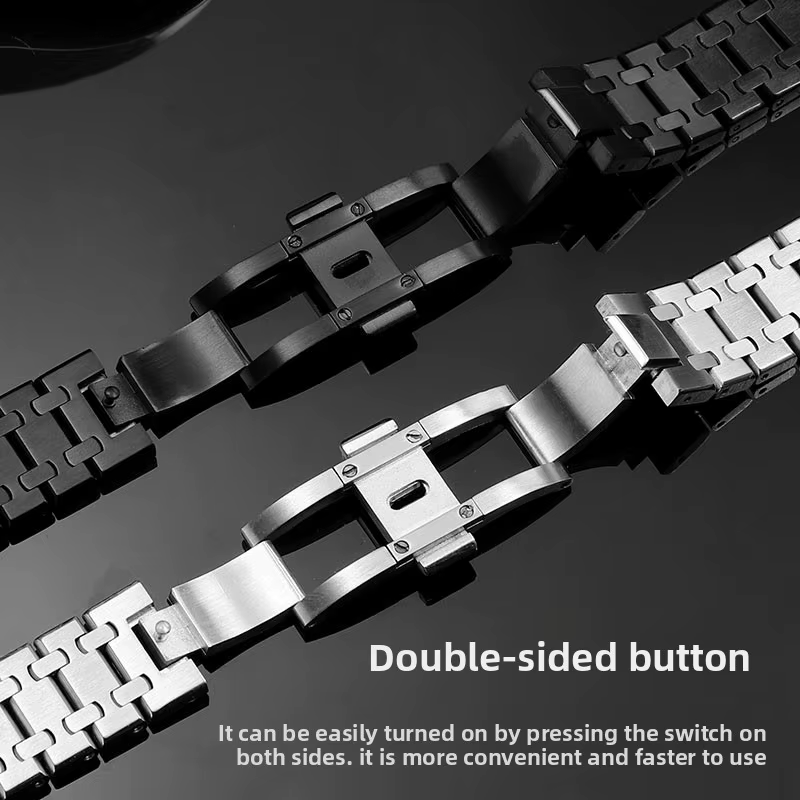 Bracelet en acier inoxydable de haute qualité pour Casio G-SHOCK GMW-B5000 GM-B2100