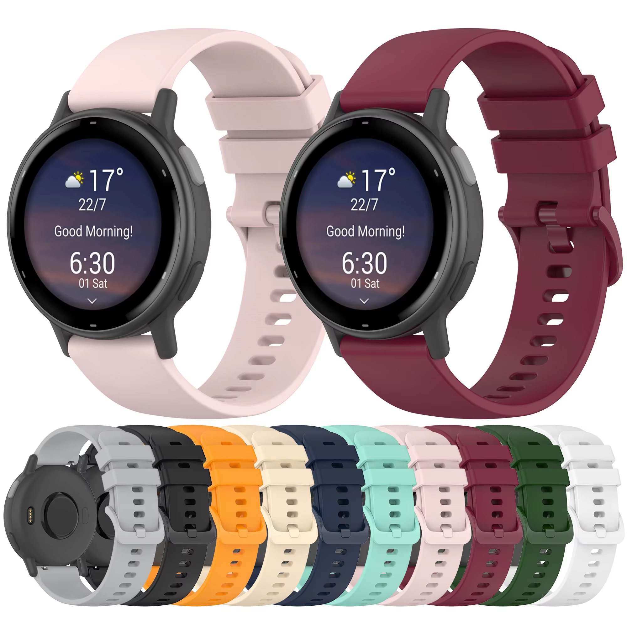 Bracelet de montre pour Garmin Vivoactive 5 3 Venu 2 SQ