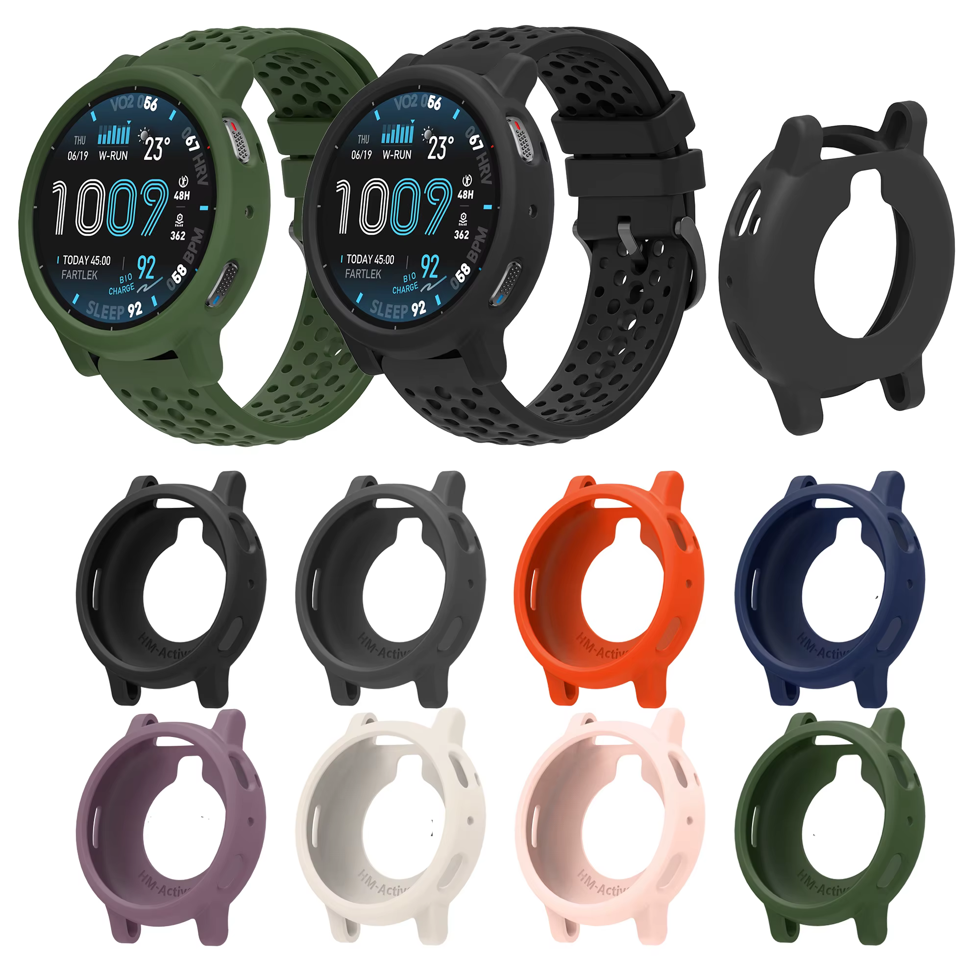 Étui de protection en silicone + sangle pour Amazfit Active Max