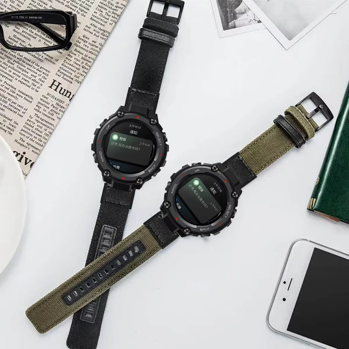 Nouveau Bracelet en Nylon pour Amazfit t-rex 3 2 Ultra