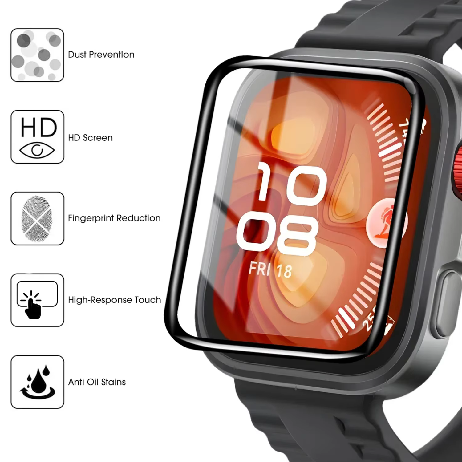 Protecteur d'écran pour Huawei Watch Fit 3 4
