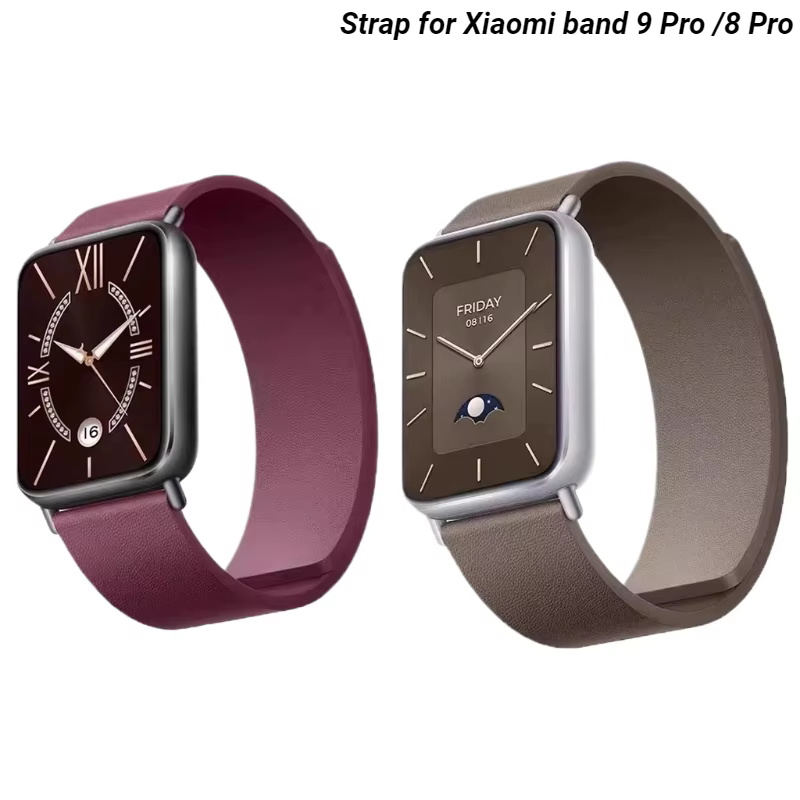 Bracelet magnétique pour Xiaomi band 9 Pro