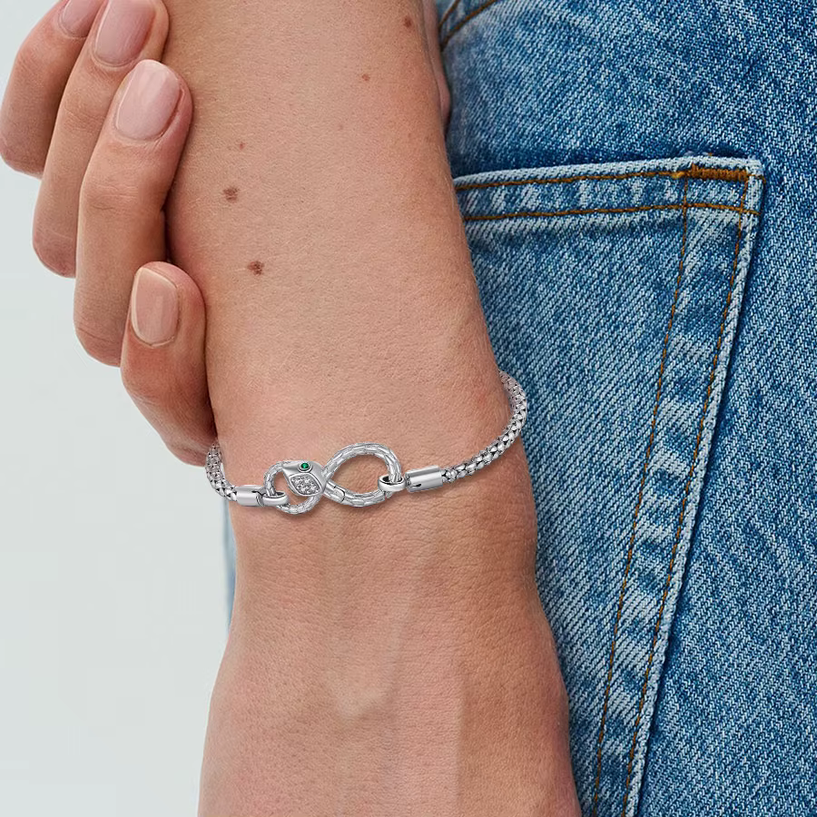 Nouveau Bracelet en argent 925