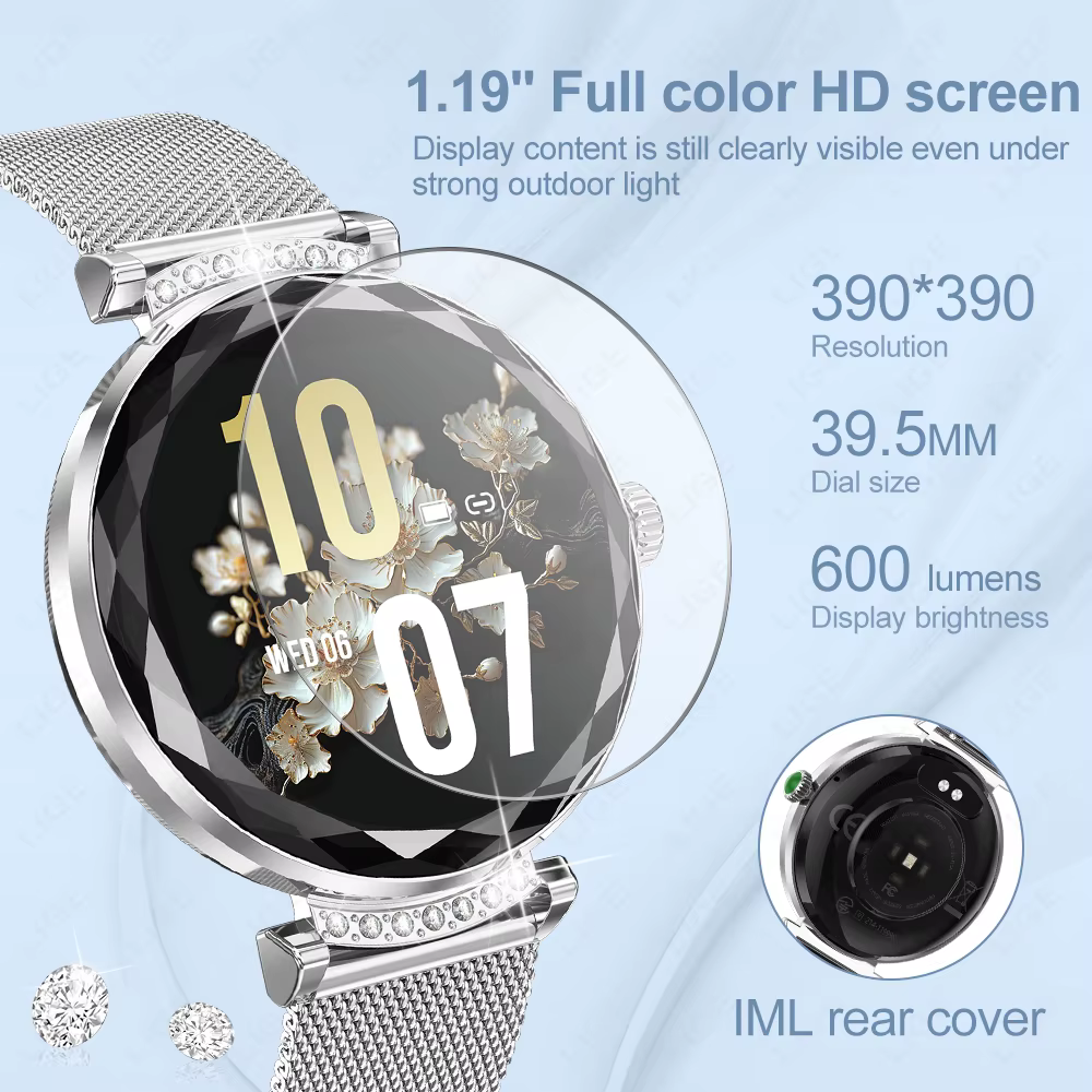 Montre connectée pour femme LIGE 2026