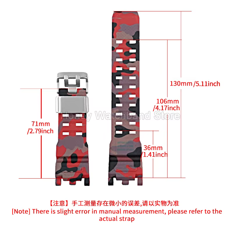 Pour Casio G-SHOCK Mudmaster II GWG - 2000 bracelet léger respirant résine