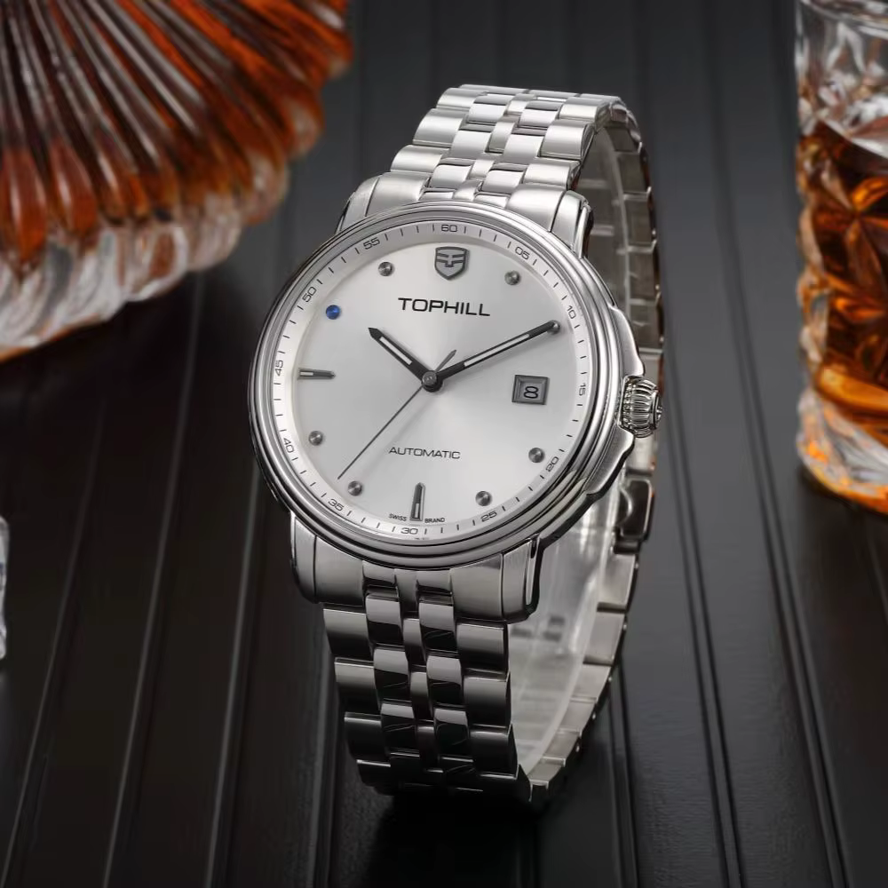 TOPHILL – montre à remontage automatique pour hommes
