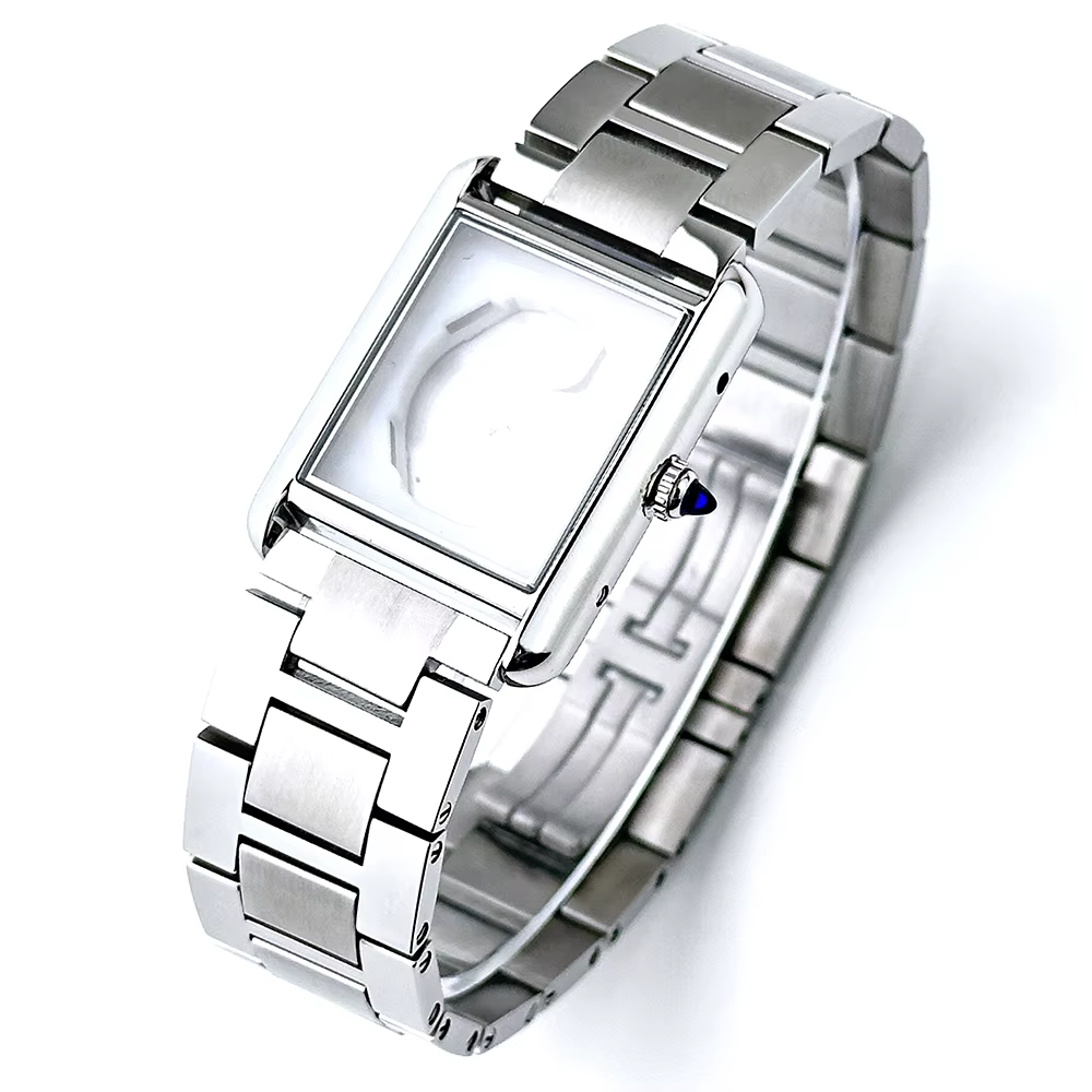 Boîtier de montre 27mm*35mm en acier inoxydable 316L