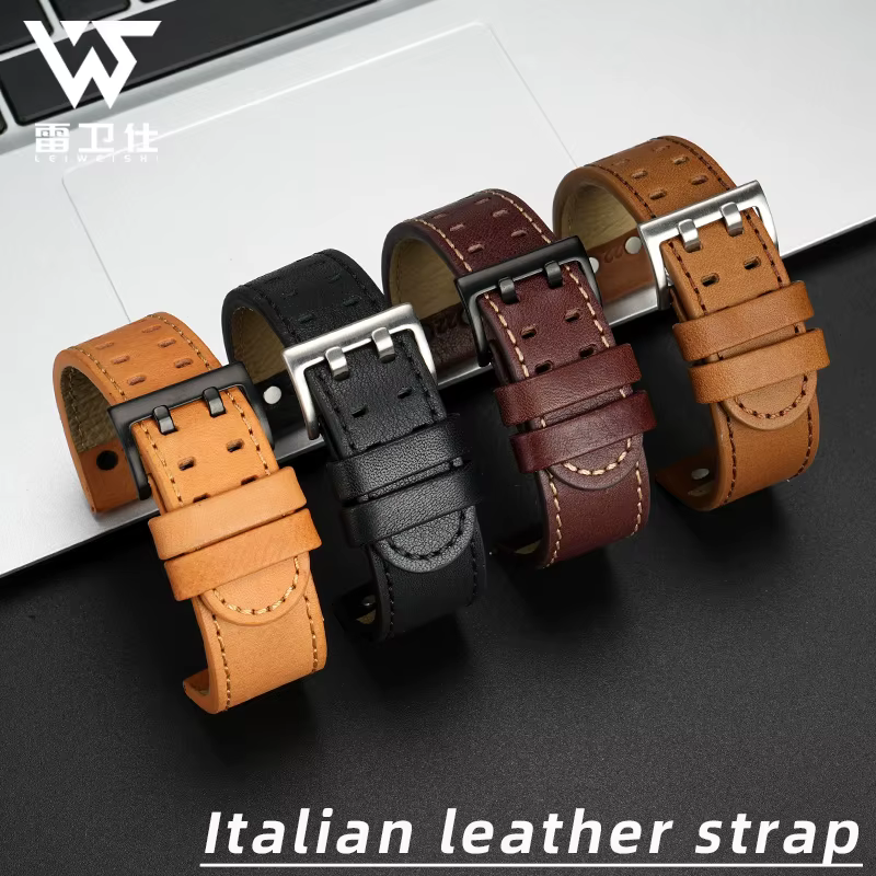 22mm hommes bracelet de montre pour Hamilton kaki