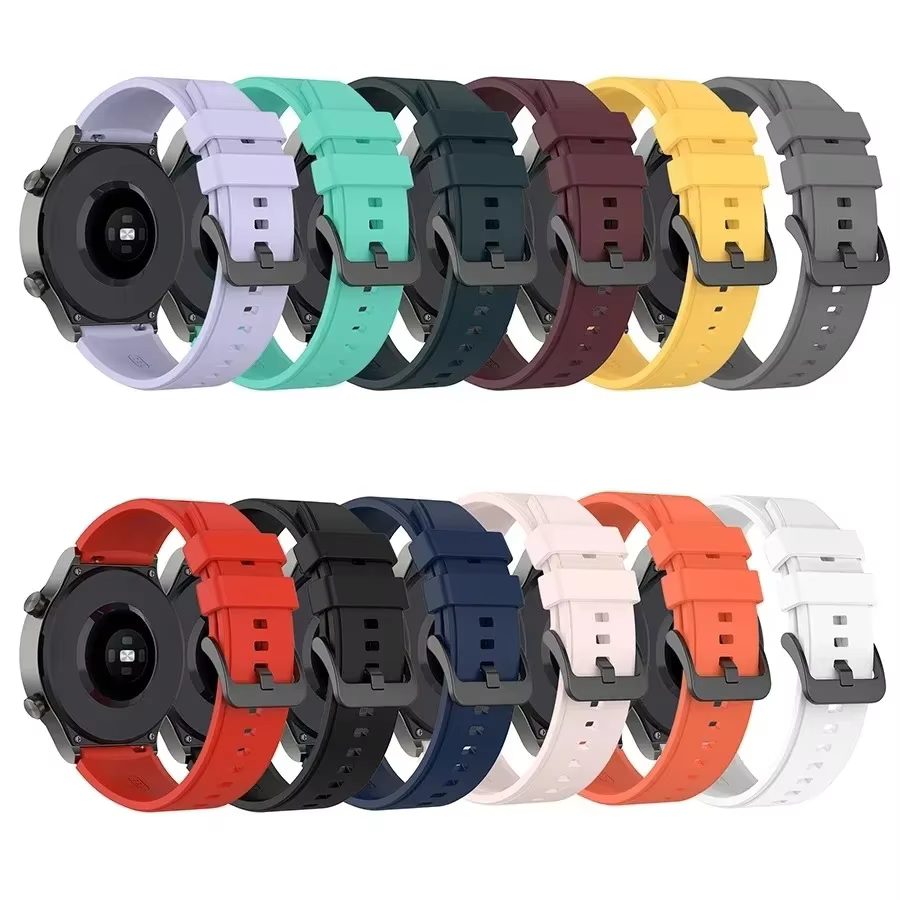 Bracelet en Silicone 22mm 20mm pour Garmin approche S50 S42 S40 S70 42 47mm