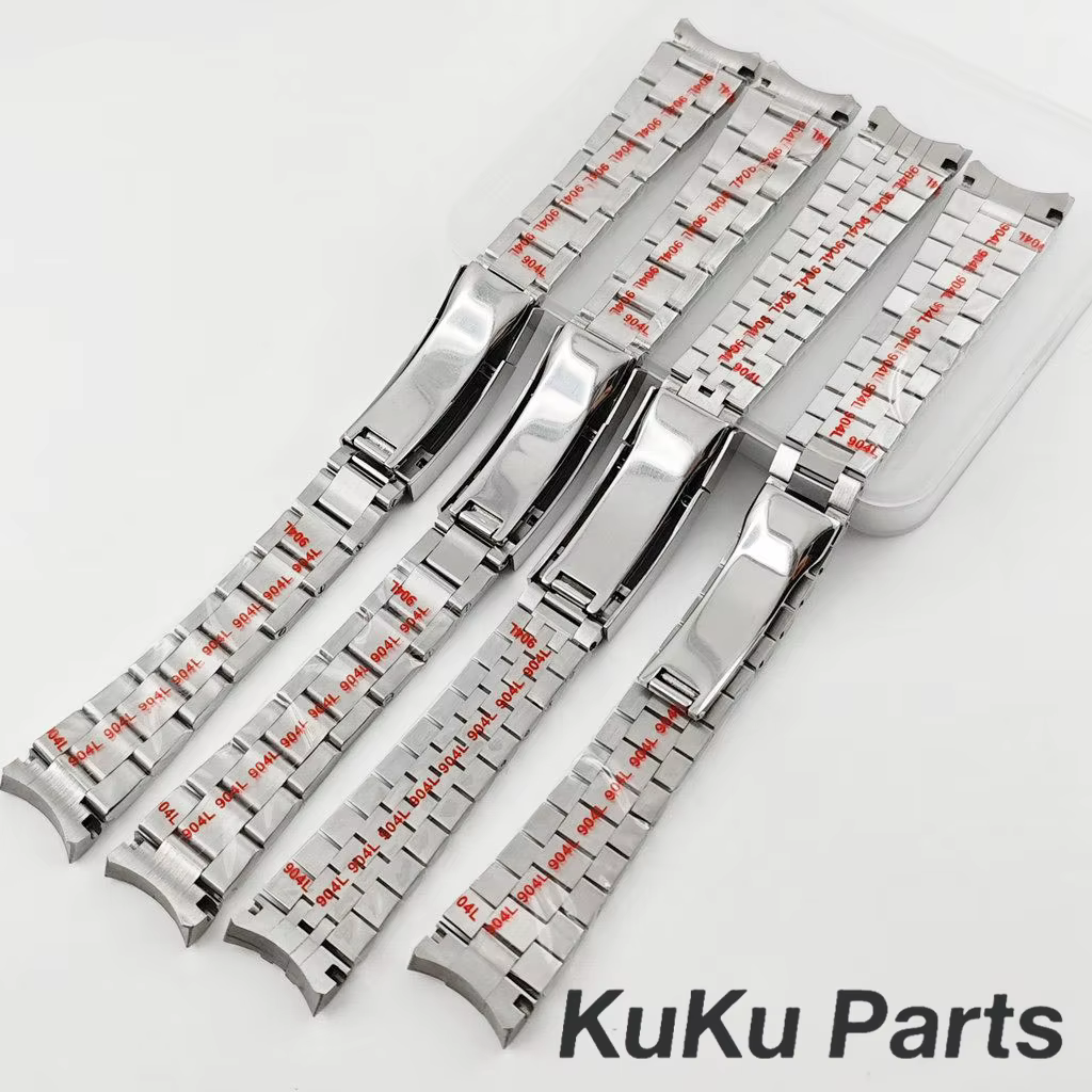 Bracelet présidentiel jubilé en argent de 20MM de largeur