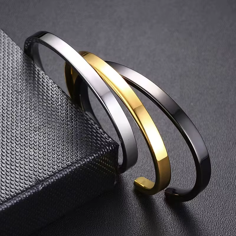 Bracelet classique de base personnalisé pour hommes et femmes