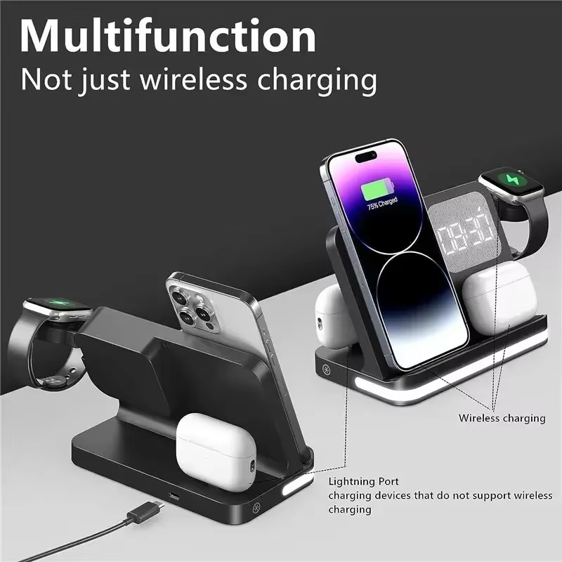 Support de chargeur sans fil 6 en 1