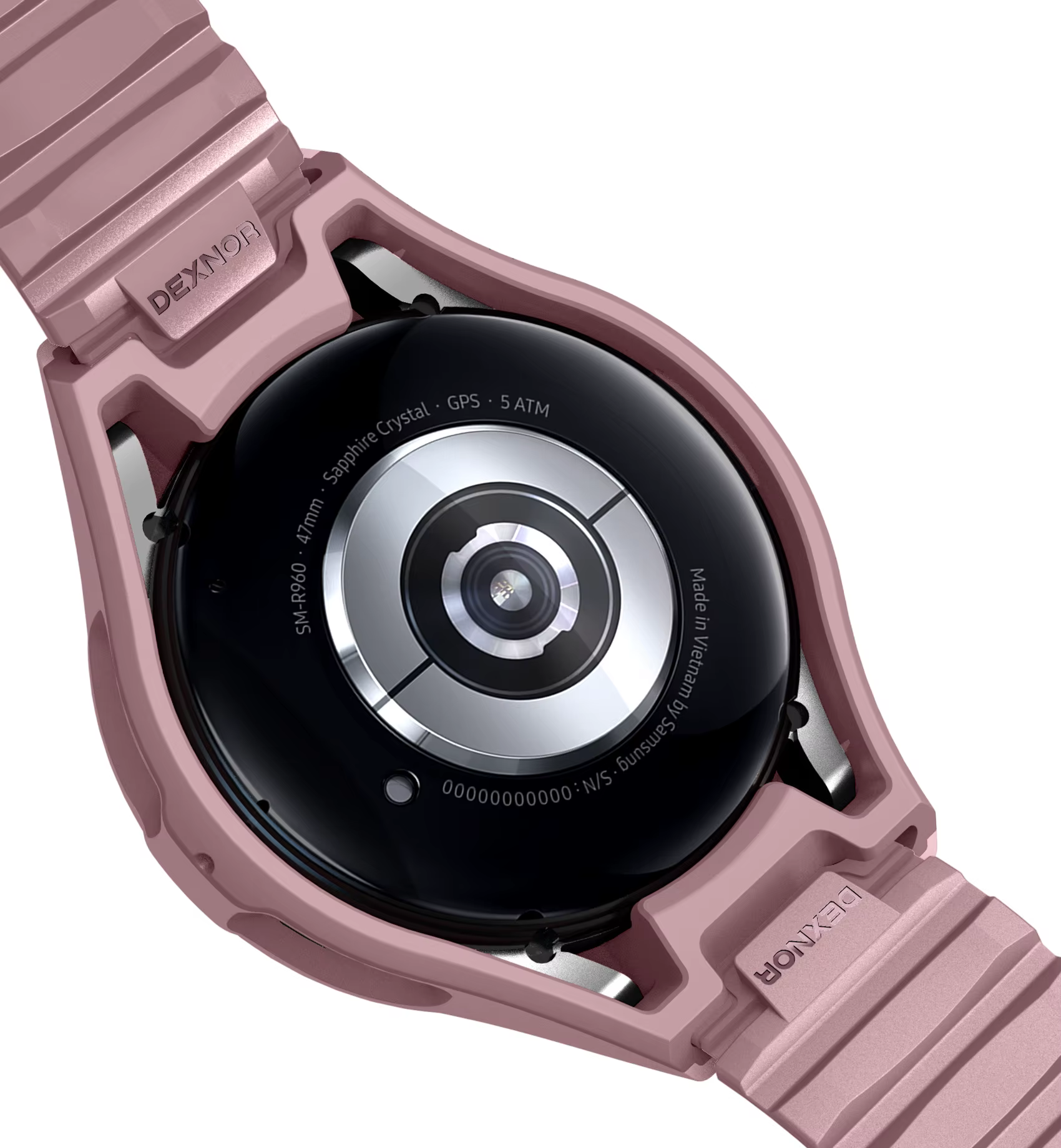 Bracelet de sport pour Samsung Galaxy Watch 6 Classic avec étui