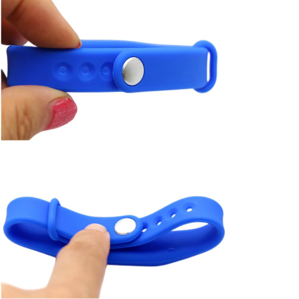 1 pièce Bracelet RFID en silicone réinscriptible