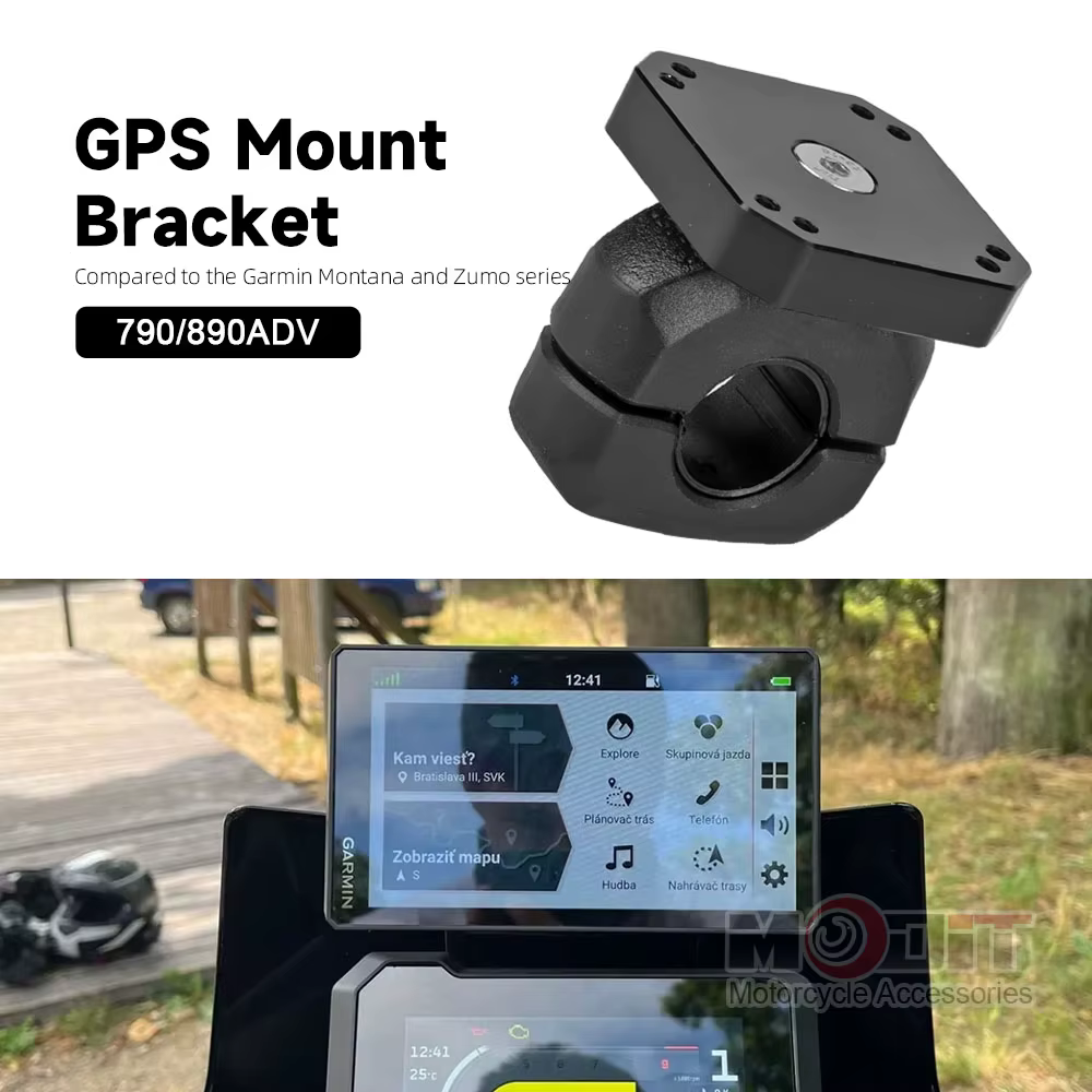 Pour 390adv 790adv 890ADV Adventure R S moto universelle 12mm 16mm 22mm support GPS Garmin