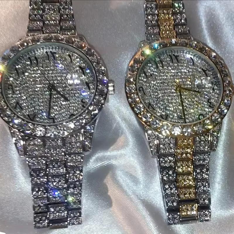 Femmes mode brillant strass montre marque Quartz Bracelet montres Zircon cristal élégant montre-Bracelet horloge ami filles cadeaux