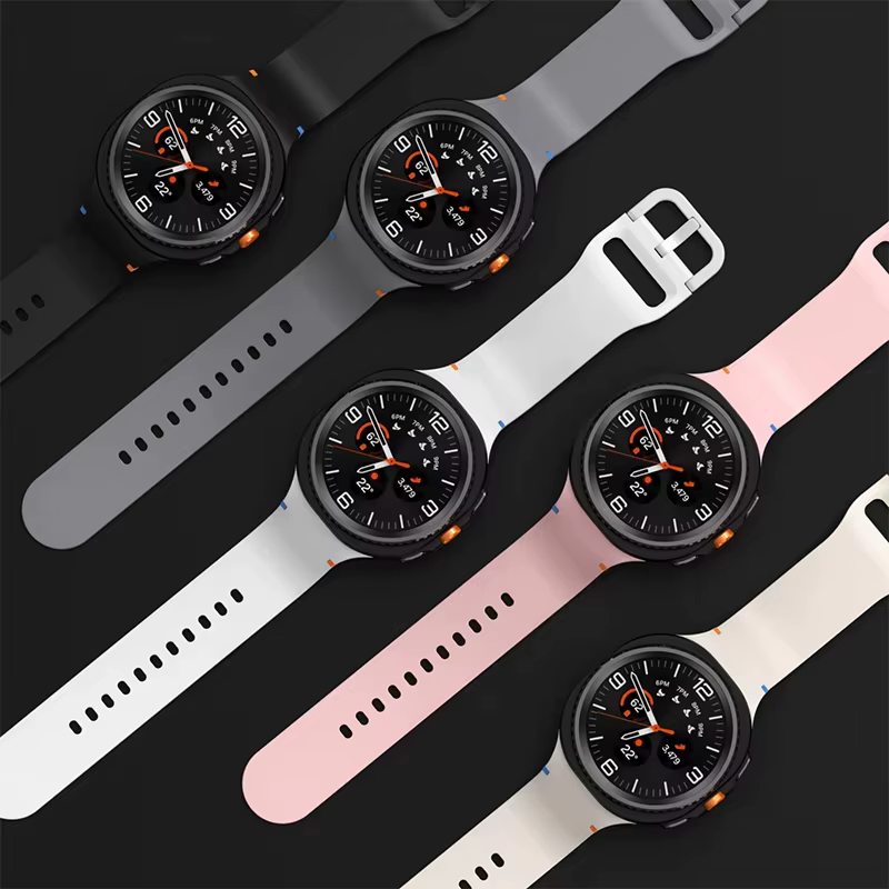 Bracelet en Silicone d'origine pour Samsung Galaxy Watch 8