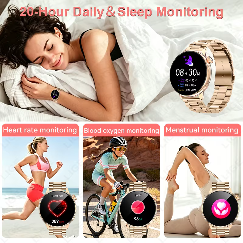 Montre connectée LIGE 2026 pour femme