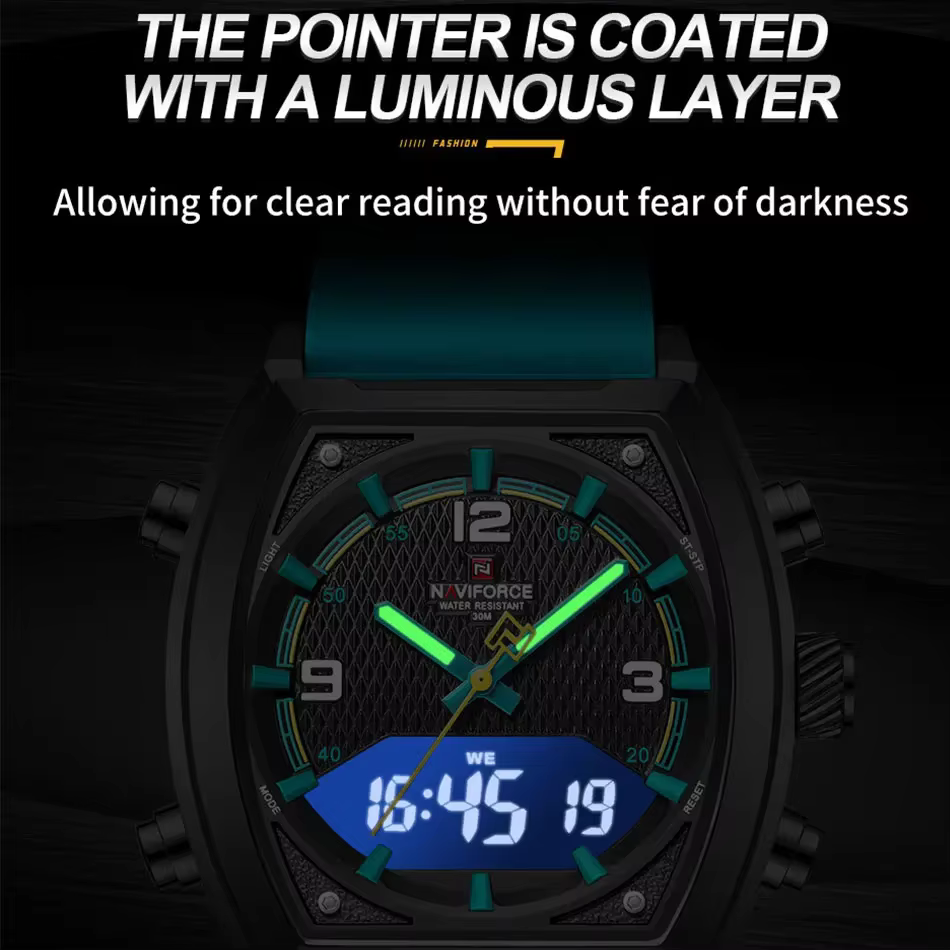 NAVIFORCE montres pour hommes de luxe Sport montre à Quartz