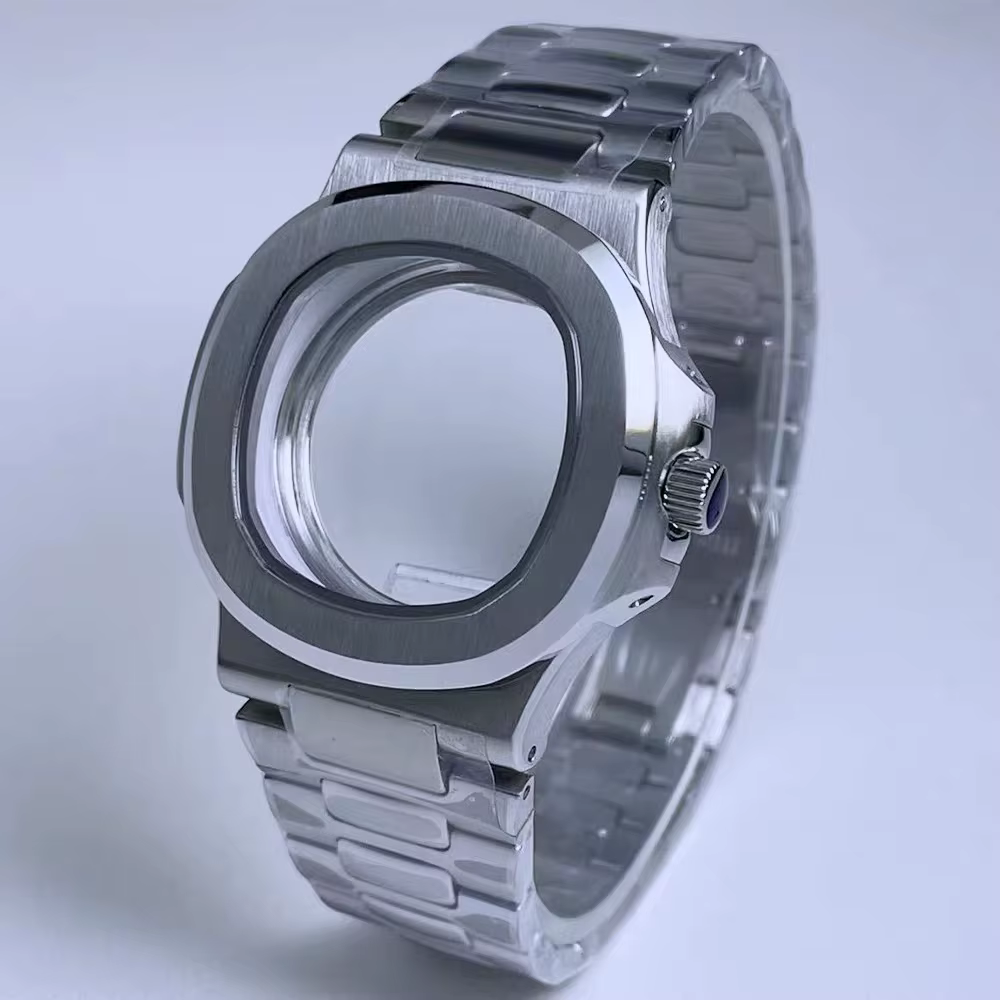 Bracelet et boîtier en acier pour montre Nautilus de 40 mm