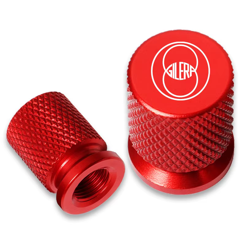 Bouchons de Valve de pneu de roue de moto, 2 pièces, pour Gilera GP800 Gp 800 Fuoco Nexus 500 Runner 50 125 200