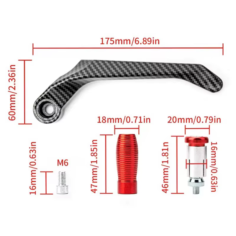 Accessoires pour moto Gilera GP800 Fuoco Nexus 500 Runner 50 125 200, protection du guidon, protection du levier de frein et d'embrayage