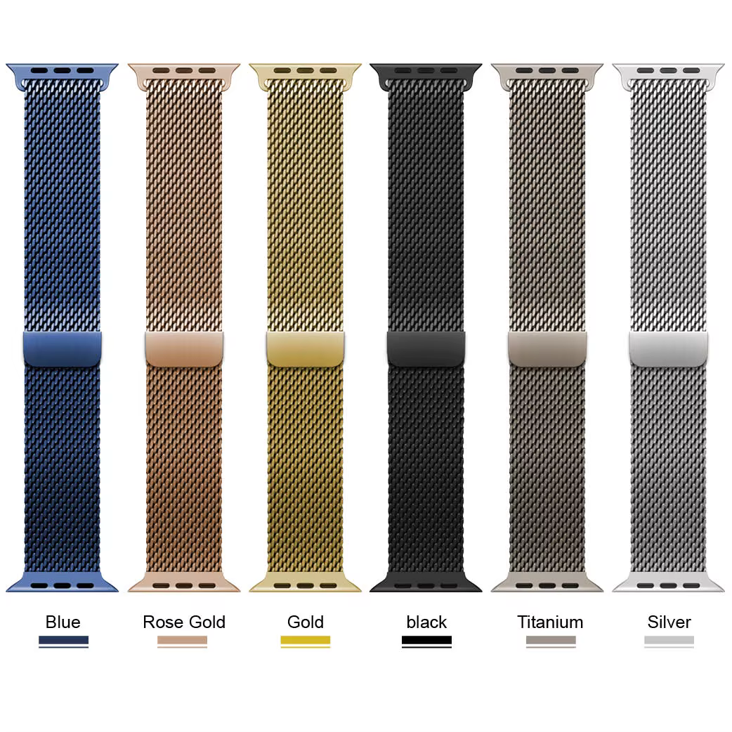 Boucle milanaise pour Apple Watch Ultra 3 bandes 49mm