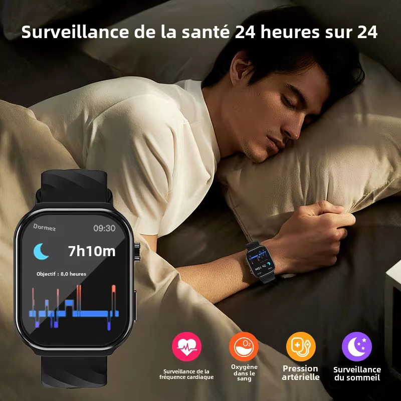 Montre connectée de santé LIGE AI Diagnosis
