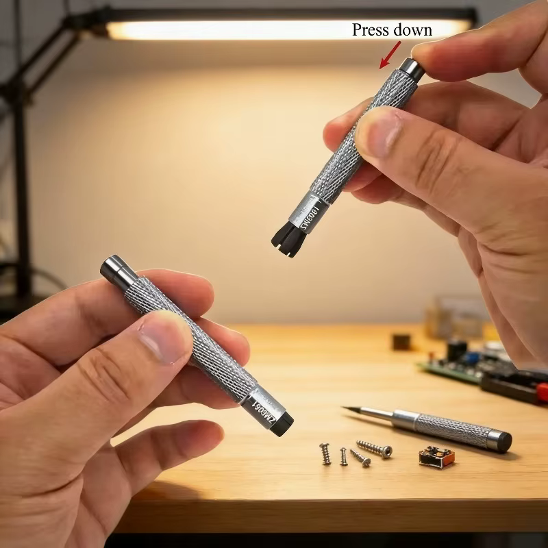Outil de remontage de couronne de montre réglable de 2 à 8 mm pour la réparation de montres mécaniques manuelles - Kit professionnel de précision pour horloger