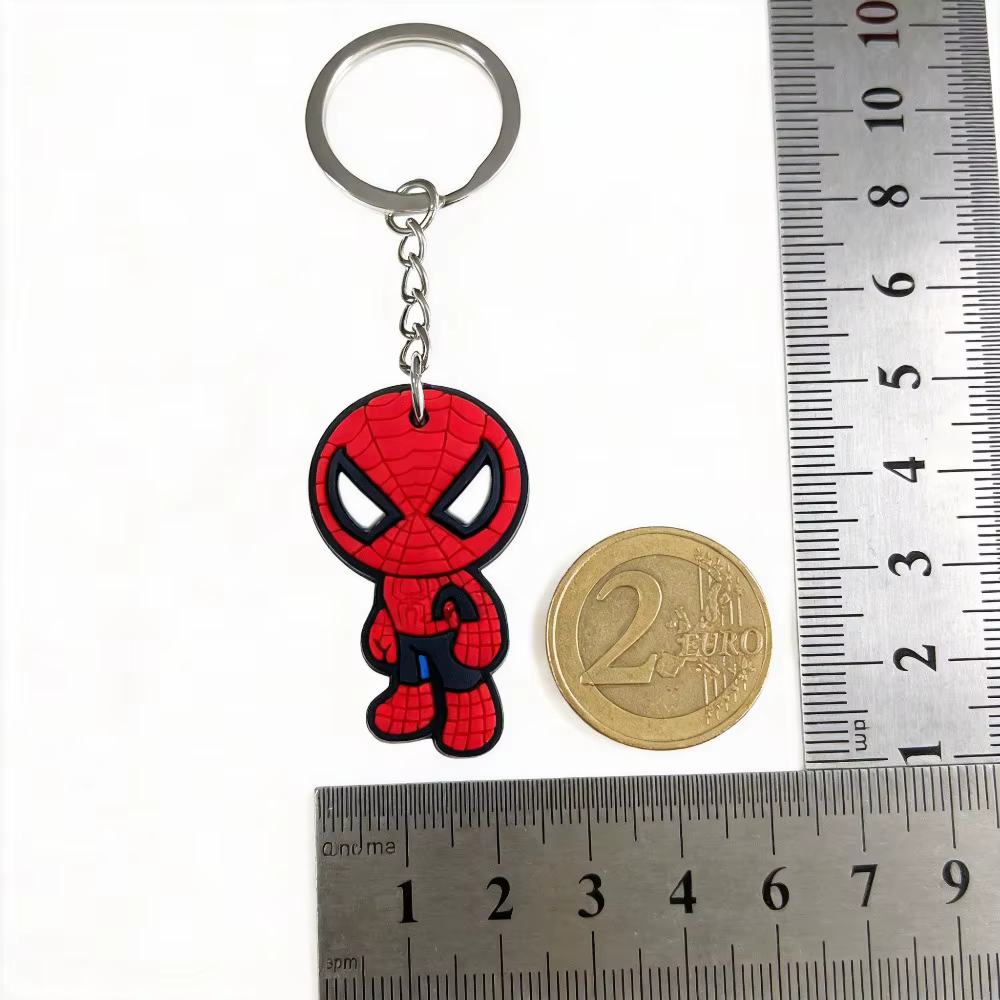 Porte-clés Spider-Man en silicone