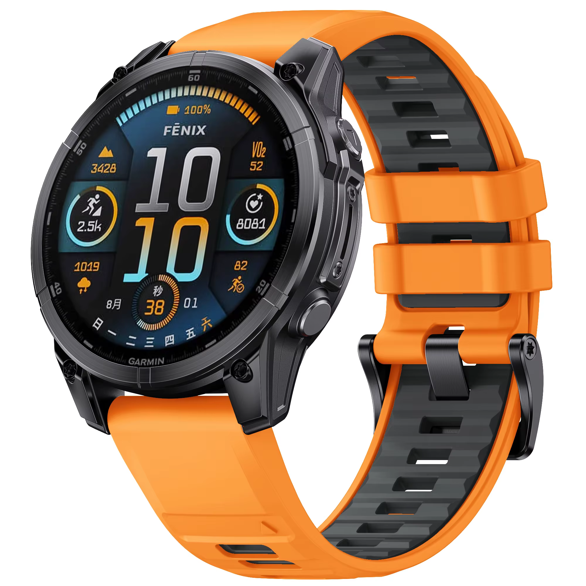 Bracelet de montre Fenix8 1:1 pour Garmin Fenix 8 47mm 51mm E 7 7X 6 6X 5 5X/Epix Pro/Enduro 3 QuickFit 22mm 26mm