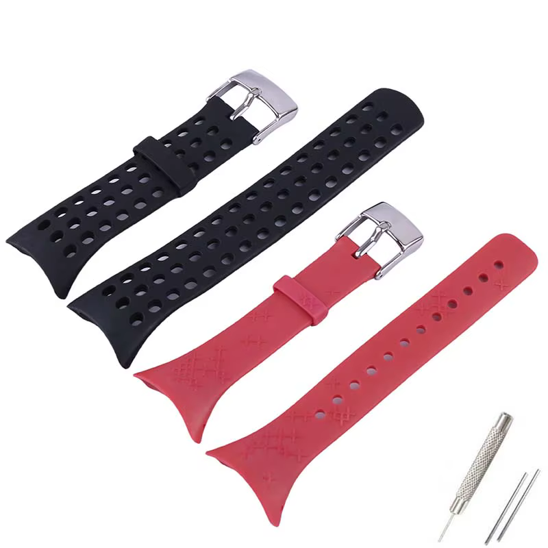 Accessoires de bracelet de montre en caoutchouc compatibles pour SUUNTO M1 M2 M4 M5 hommes et femmes bracelets de sport