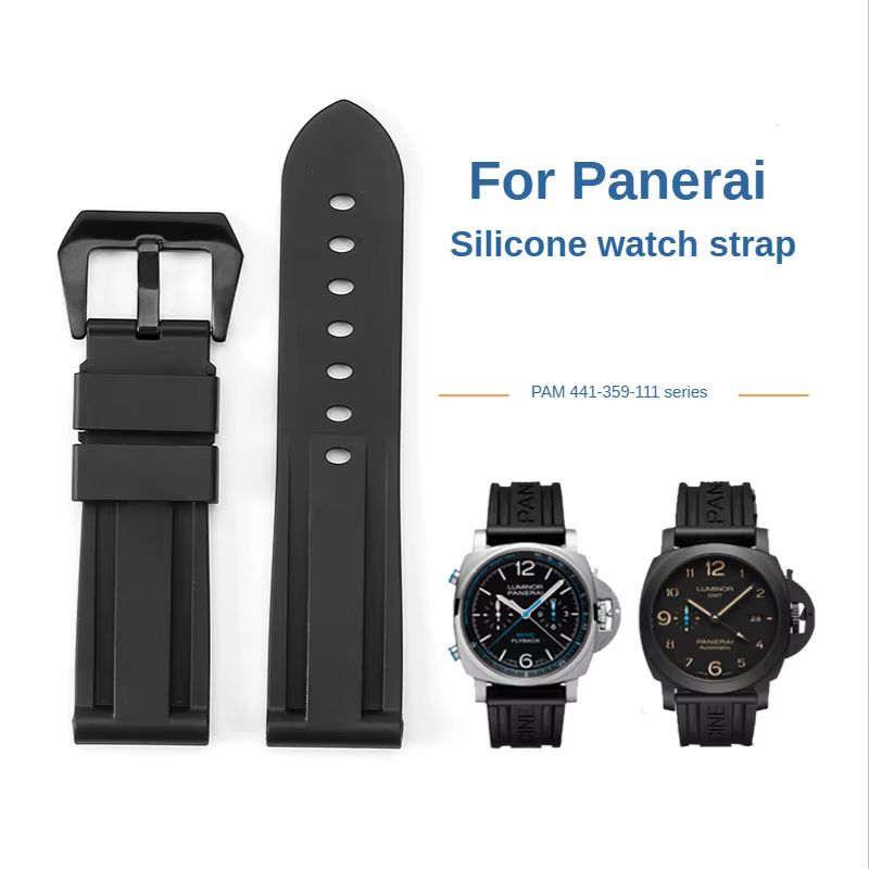 Caoutchouc naturel étanche pour remplacement de bracelet de montre