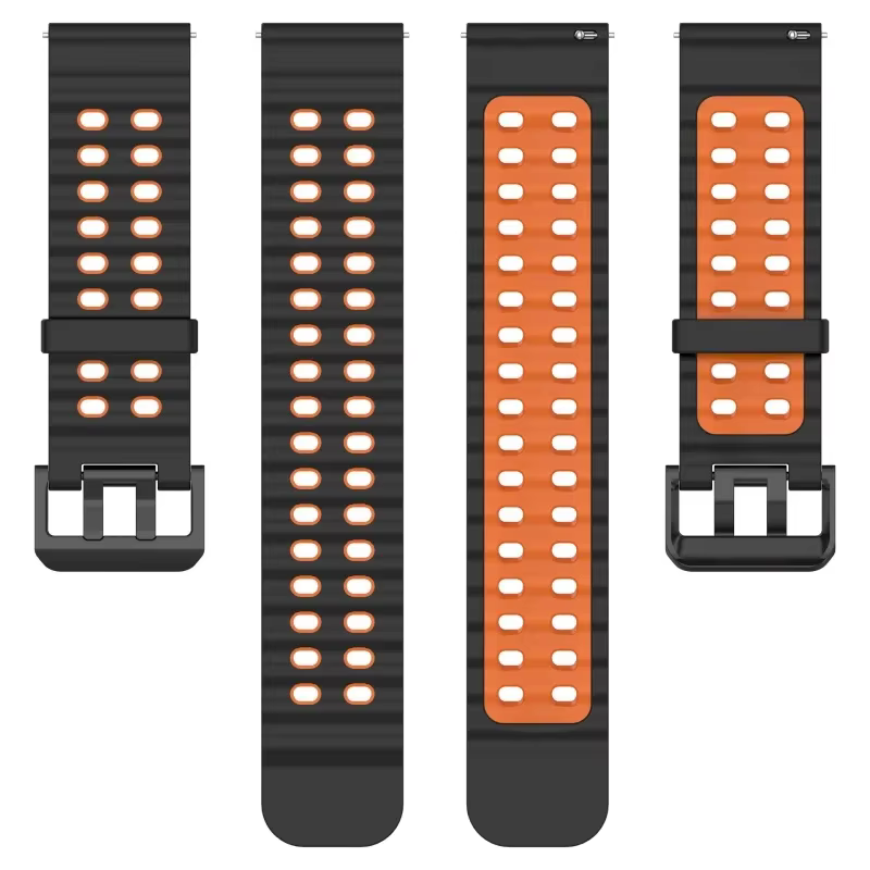 Pour Amazfit Balance 2 1 bracelet de montre bicolore en Silicone