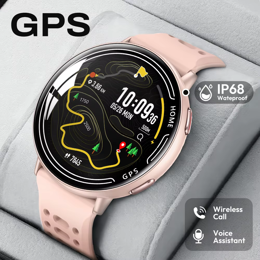 Montre intelligente construite GPS Bluetooth appel Sport de plein air IP68 étanche 100 + Mode