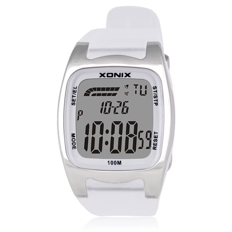 XONIX nouvelle montre numérique chaude multi-fonction course tour Segment synchronisation étanche 100m natation plongée étudiant électronique CL